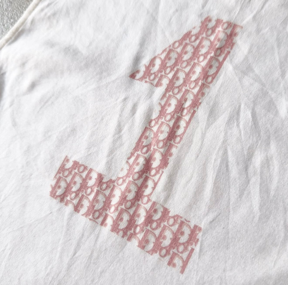 Christian Dior J’adore Dior Pink trotter Logo Monogram Tank