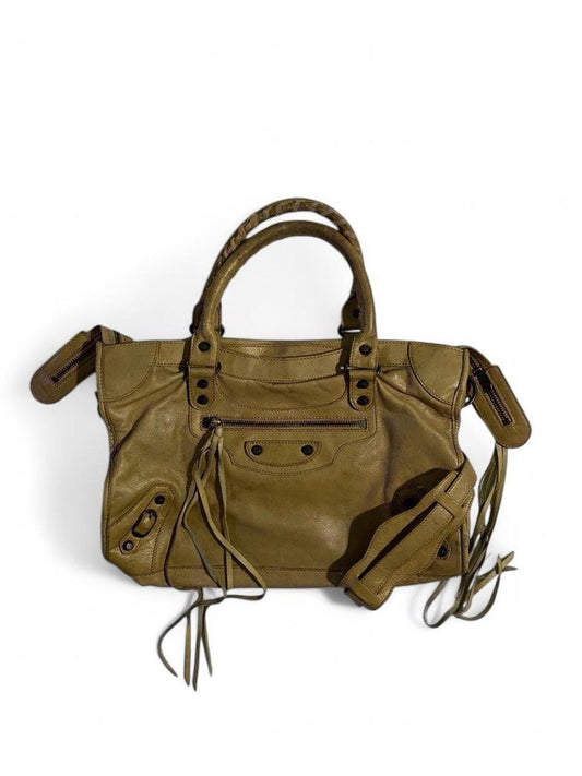 Balenciaga Tan Leather City Bag