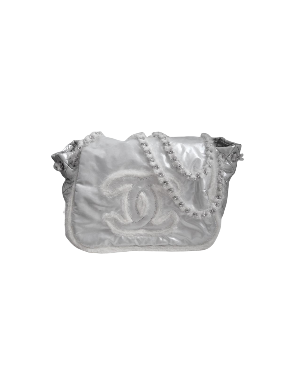 Chanel Metallic Mohair Bag