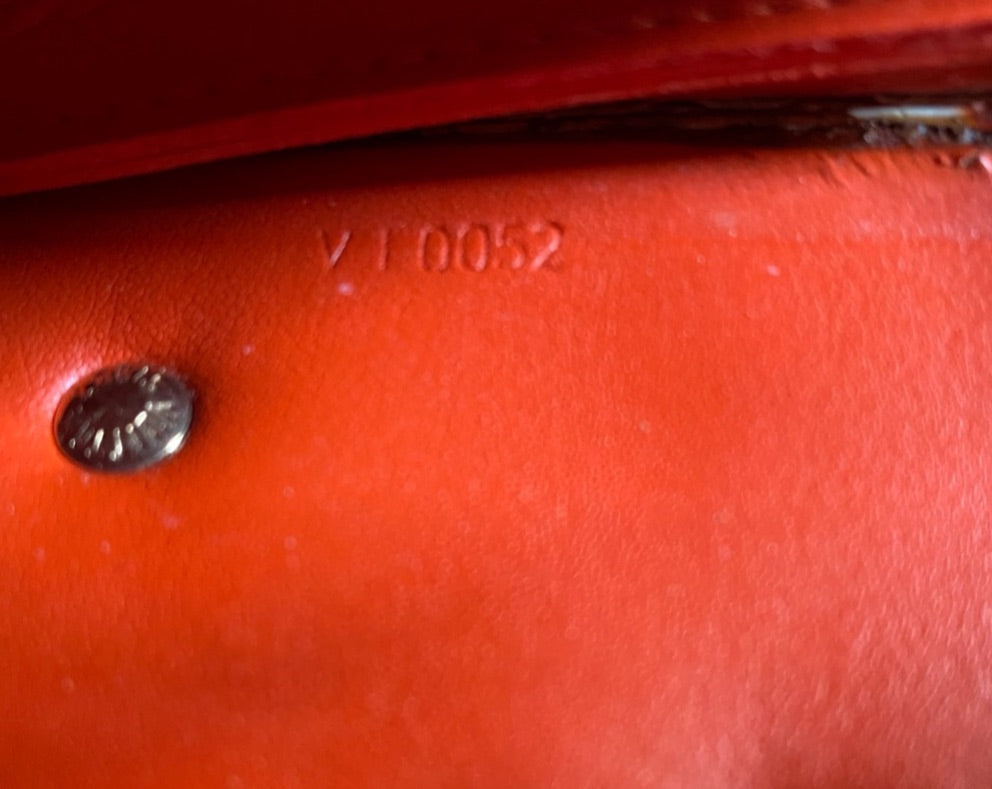 Louis Vuitton Lexington Fleurs Monogram Vernis Patent Leather Shoulder Bag