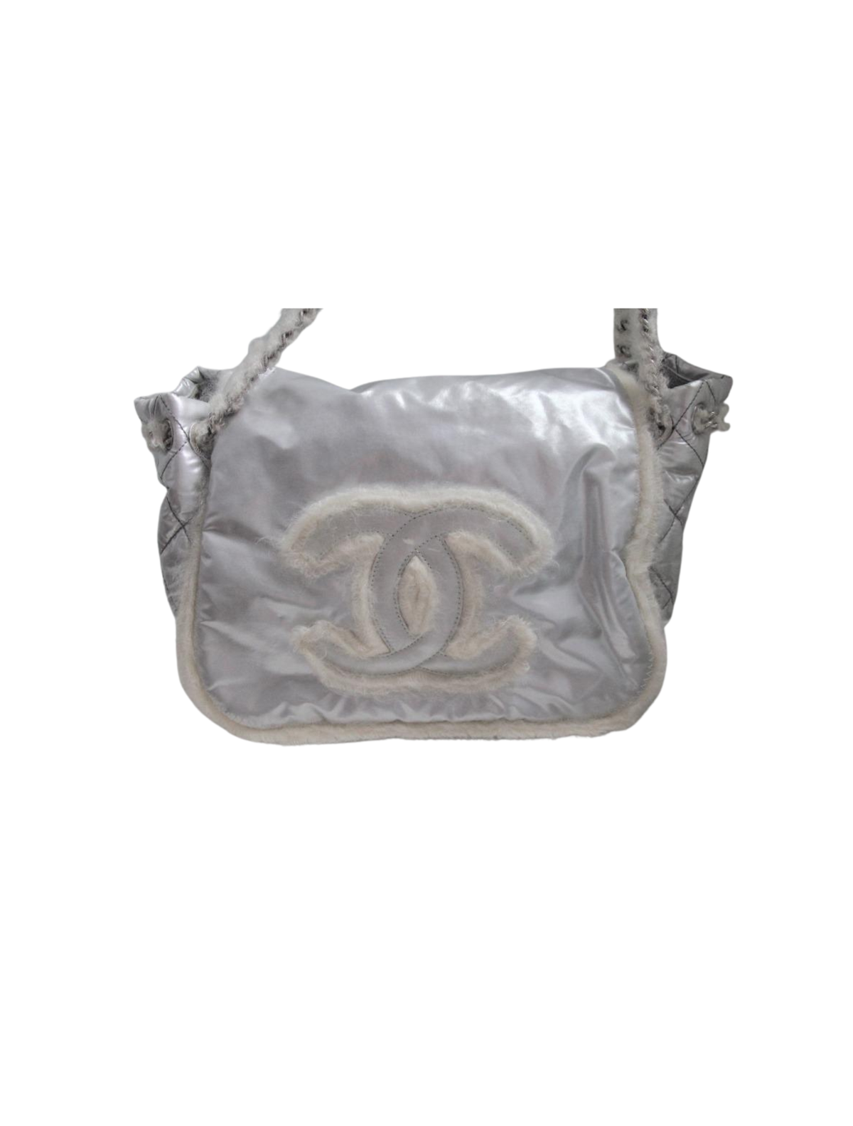 Chanel Metallic Mohair Bag