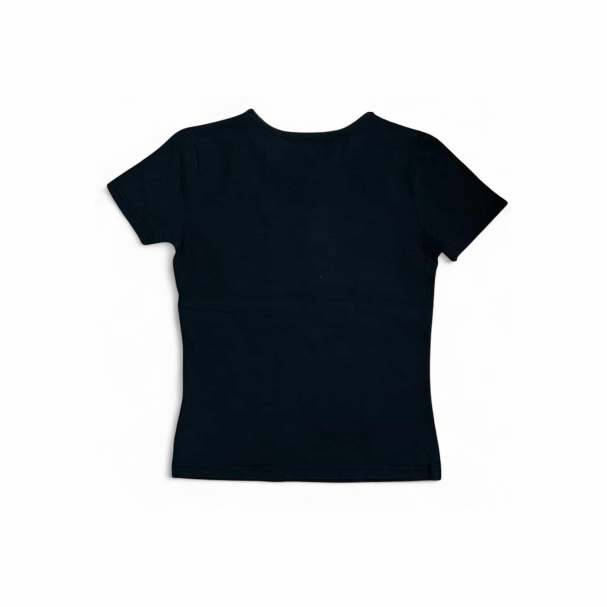 Christian Dior Vintage Logo T-shirt Top black Pink Monogram Logo