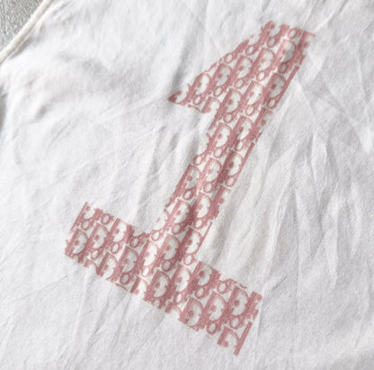 Christian Dior J’adore Dior Pink trotter Logo Monogram Tank