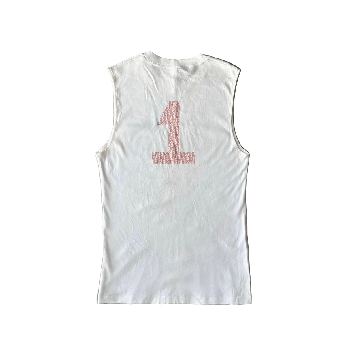 Christian Dior J’adore Dior Pink trotter Logo Monogram Tank