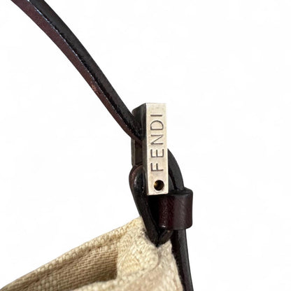 Fendi Vintage Cream Croissant mini bag
