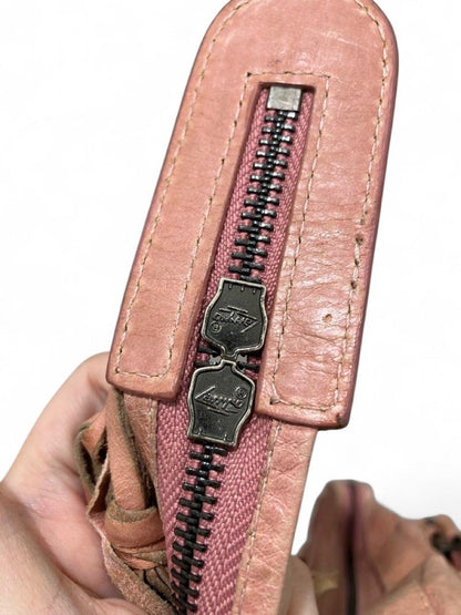 Vintage Balenciaga pink leather city bag